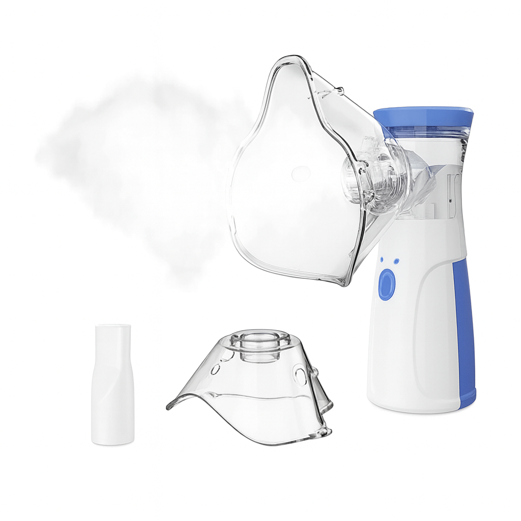 Alivio Respiratorio Inmediato - Nebulizador Ultrasónico Portátil Silencioso