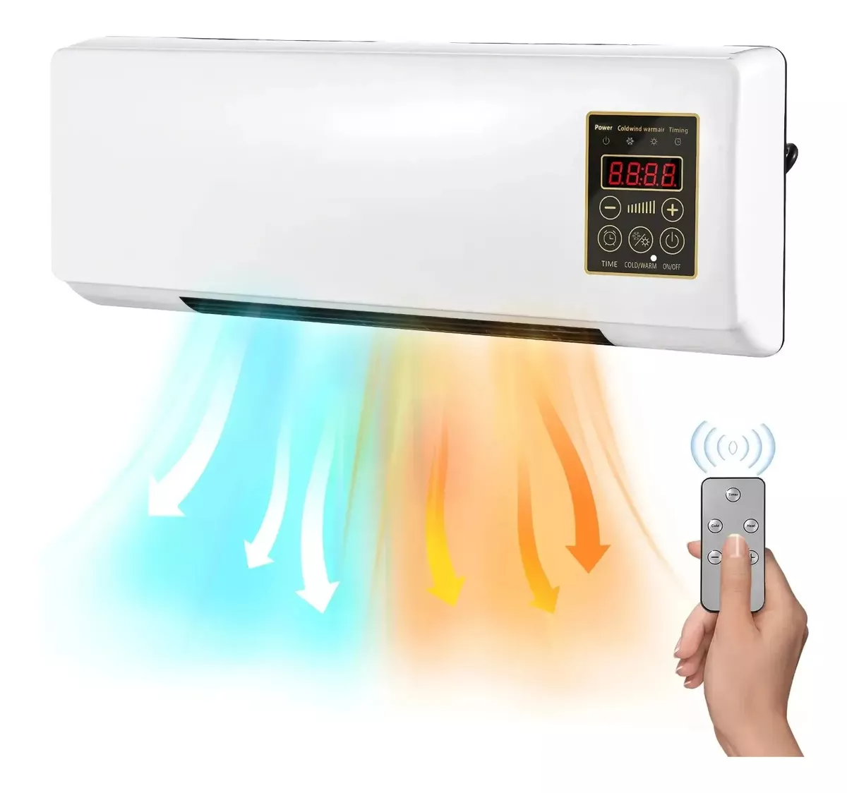 Confort Total 365 Días - Calefactor 2 en 1 Montable en Pared
